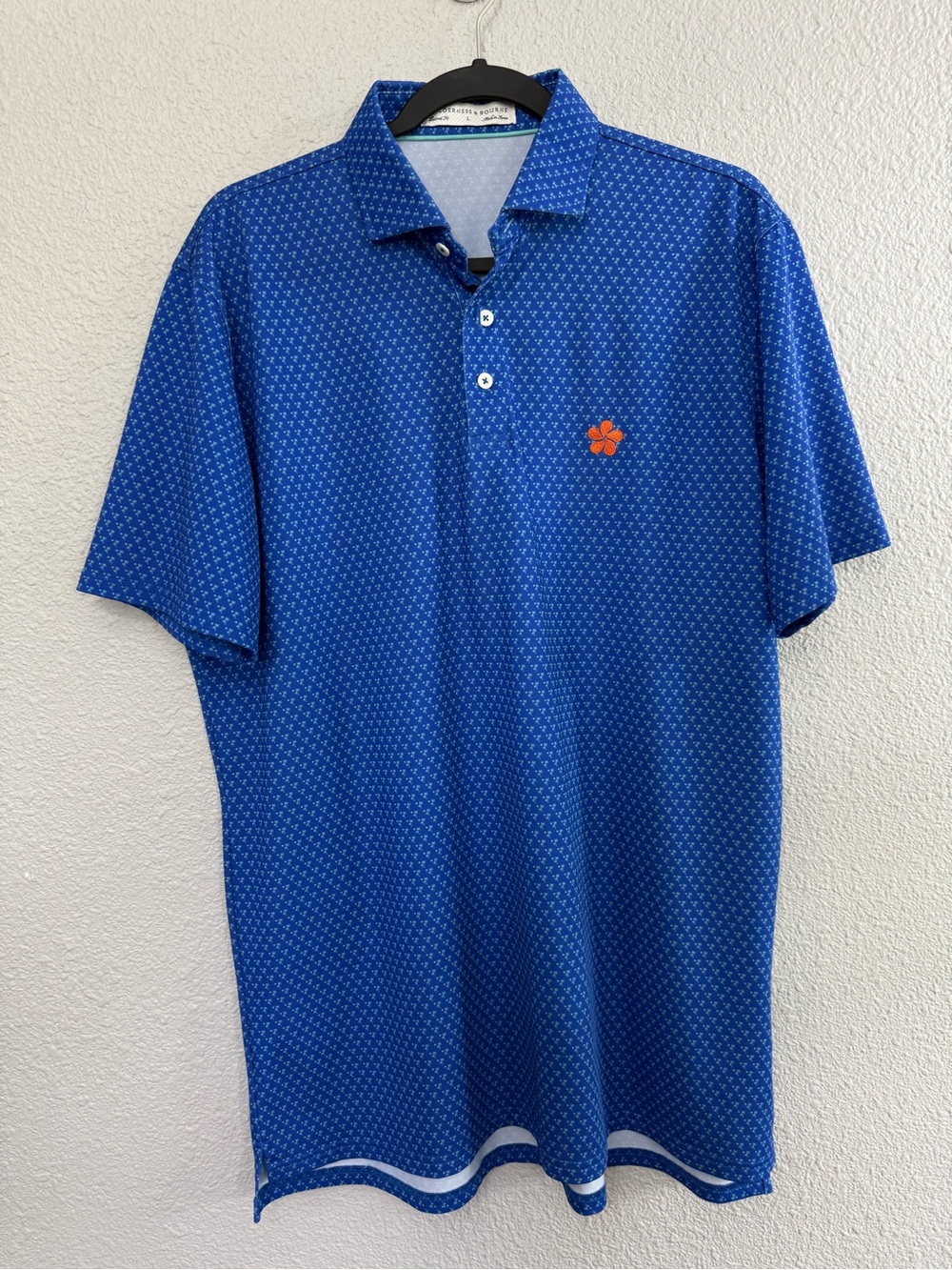 Holderness and Bourne. | Anderson Performance Golf Polo | Tailored Fit | Large